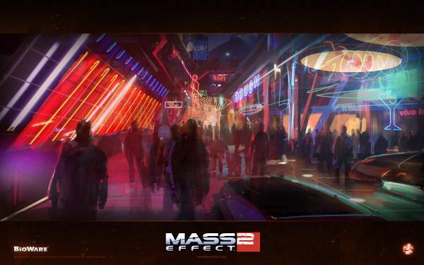 Обои Mass Effect 2: Омега