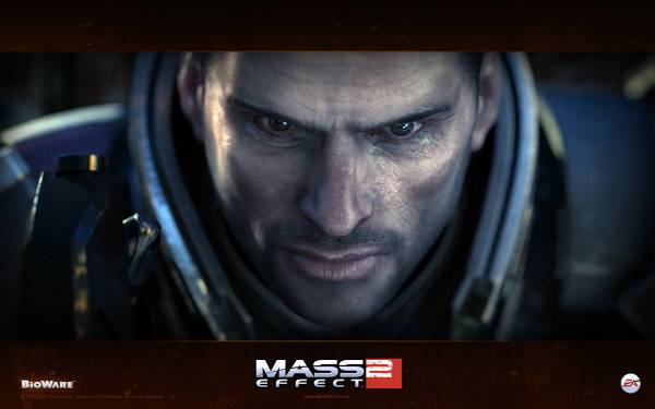 Обои Mass Effect 2: Шепард -2