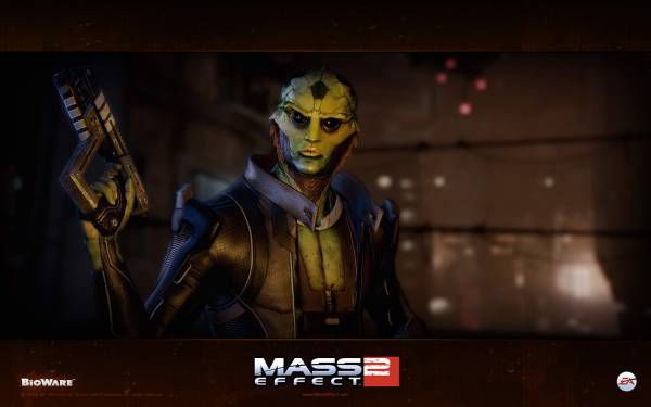 Обои Mass Effect 2: Тейн