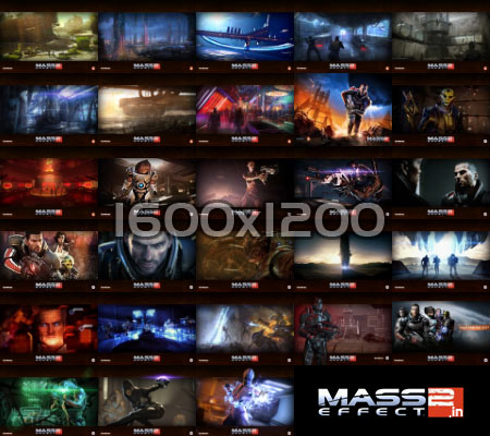 обои Mass Effect 2 1600x1200