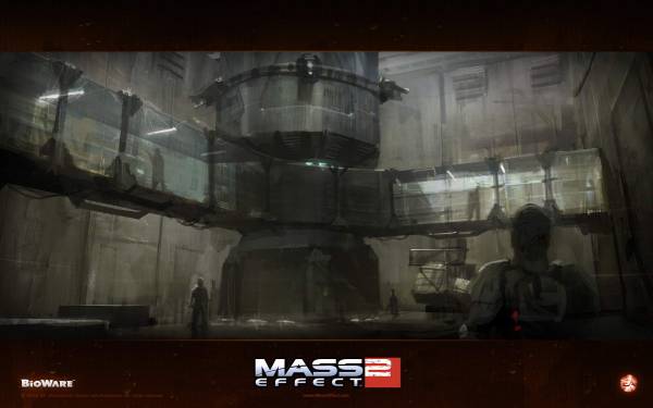 Обои Mass Effect 2: Станция