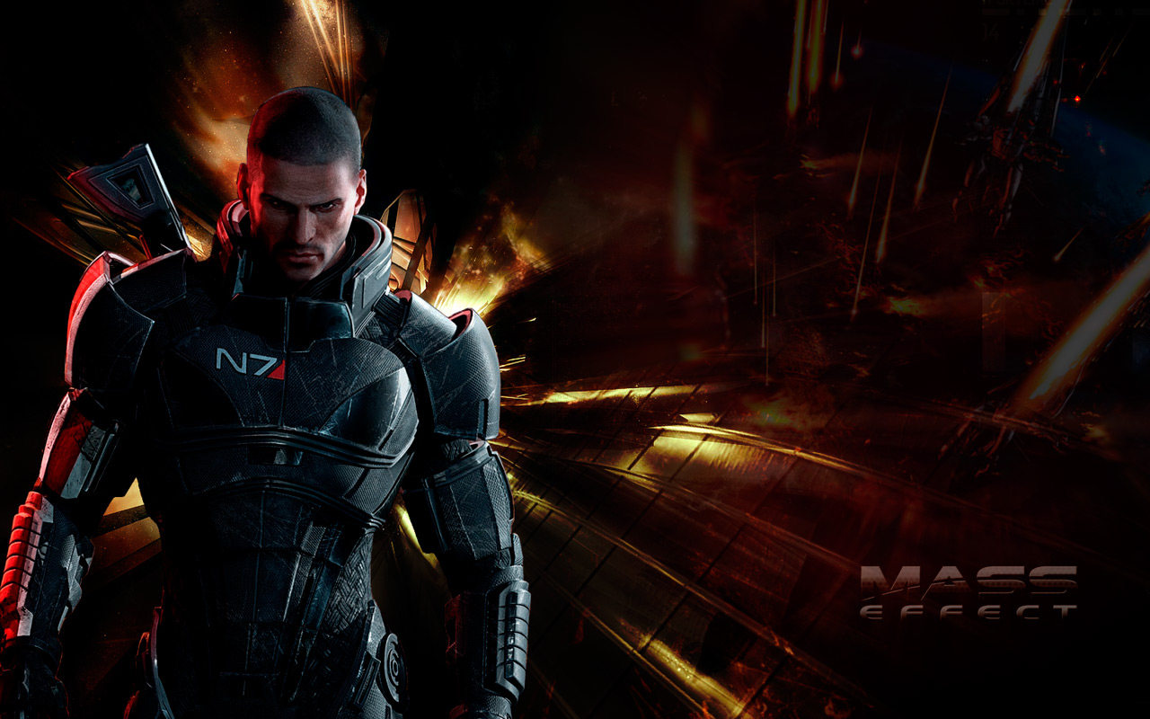 Джон Шепард Mass Effect. Лайк из игры. Fan effect